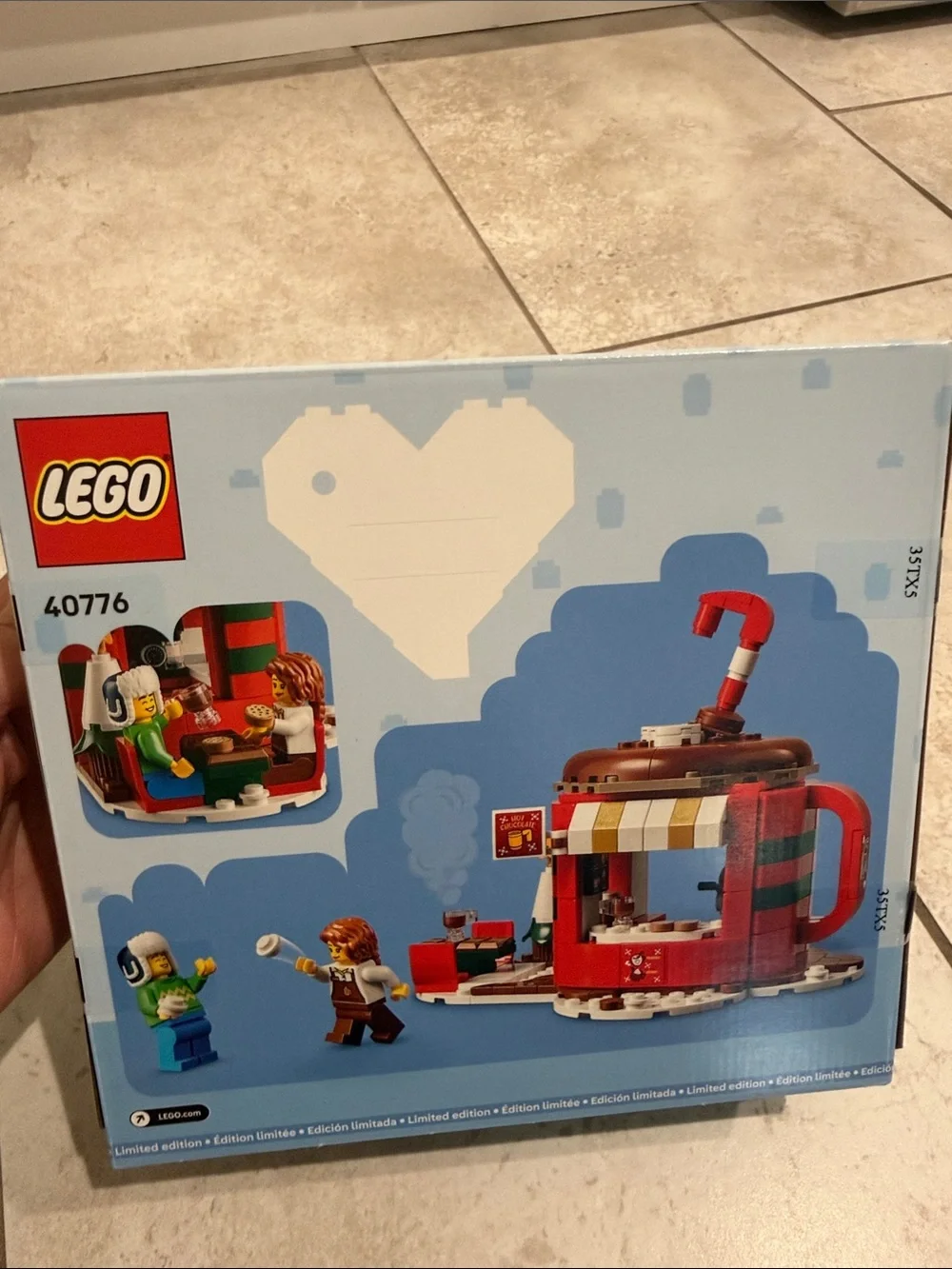 LEGO Hot Chocolate Stand -Holiday- 40776 NWT unopened